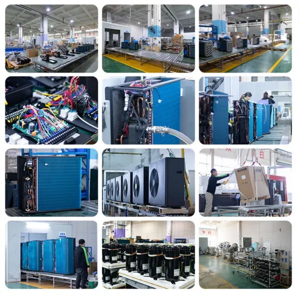 Air Source Heat Pump, COP, Electric, ABS plastic cabinet - view 3
