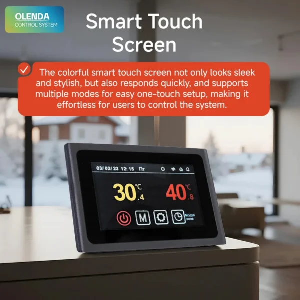 Air Source Heat Pump, R290, 30kW, 380V, WIFI - view 2