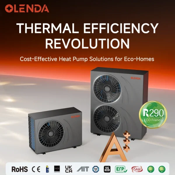 Air Source Heat Pump, R290, 30kW, 380V, WIFI - view 6