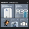 Air Source Heat Pump, R290/R32, 10kw - view 5