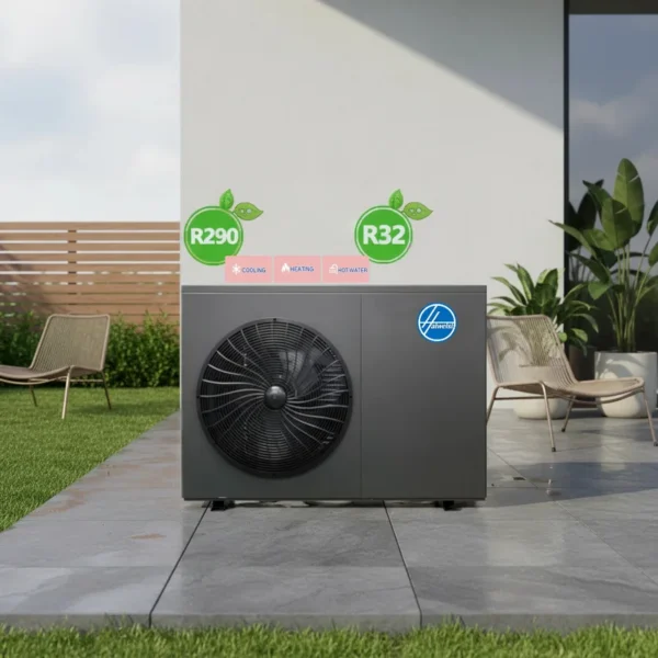 Air Source Heat Pump, R290, Scroll, 9-12KW, Monoblock - view 2