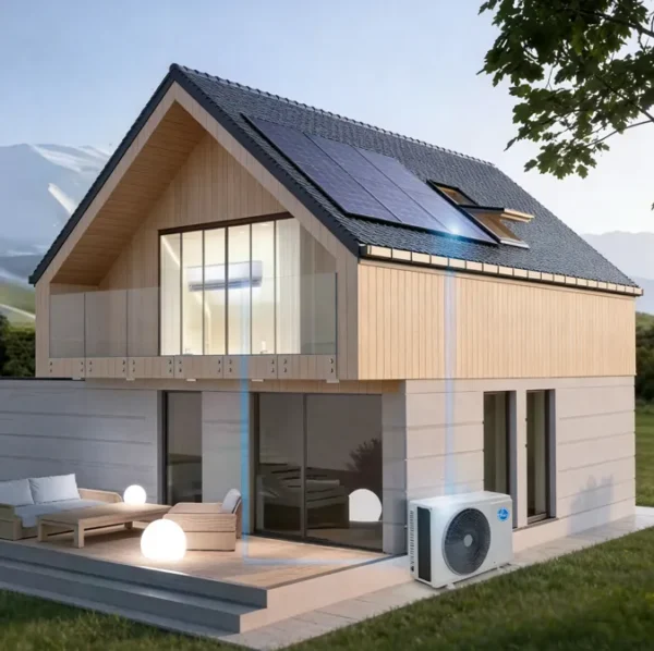 Air Source Heat Pump, R290, Scroll, 9-12KW, Monoblock - view 4