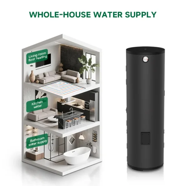 Air Source Heat Pump, Stainless, Steel - view 5