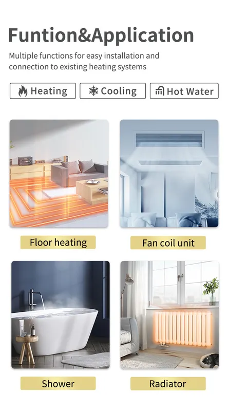 Air to Water Heat Pump, R290, R32, 10kw, 20kw - view 4