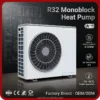Air to Water Heat Pump, R32, EN14825, SGS