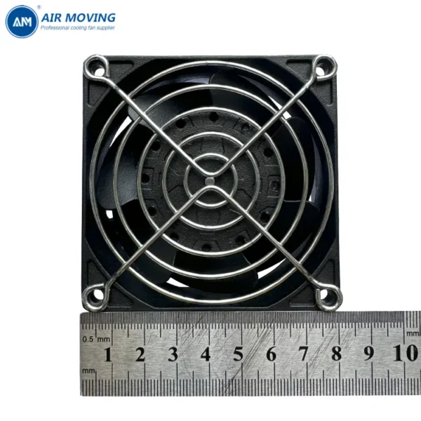 All Metal Axial Fan, AM8038H2X, 220-240V, 110V-115V, 80mm - view 5