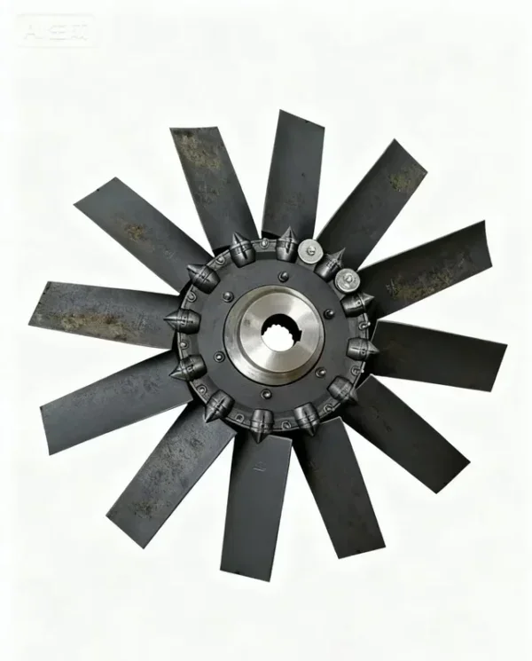Alloy Axial Blade Impeller, aluminum, 220 V, Electric