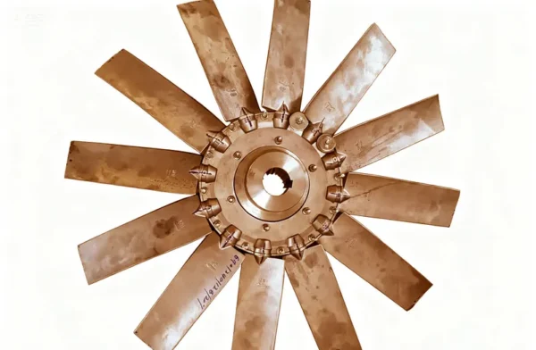 Alloy Axial Blade Impeller, aluminum, 220 V, Electric - view 2