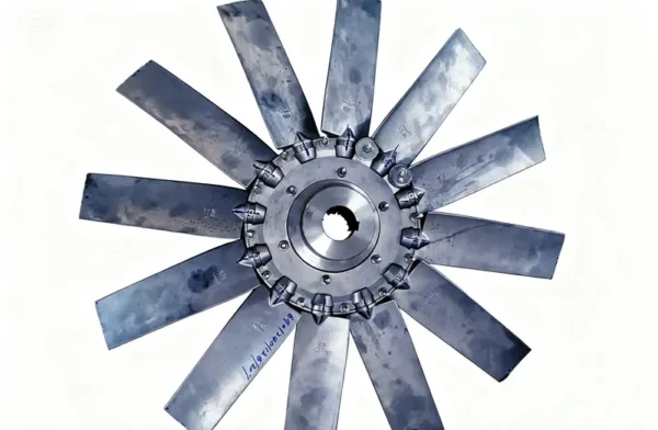 Alloy Axial Blade Impeller, aluminum, 220 V, Electric - view 3