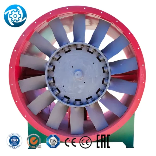 Alloy Mine Axial Fan, Al7-30, 30Kw, Explosion-Proof, Aluminum - view 5