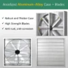 Alloy Wall-mounted Axial Fan, Aluminum, BLDC, Solar - view 6