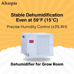 Altaqua Drying Room Dehumidifier, 460V, Electric