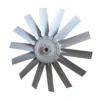 Aluminum Alloy Axial Fan, 9"-6, 220v, Electric - view 2