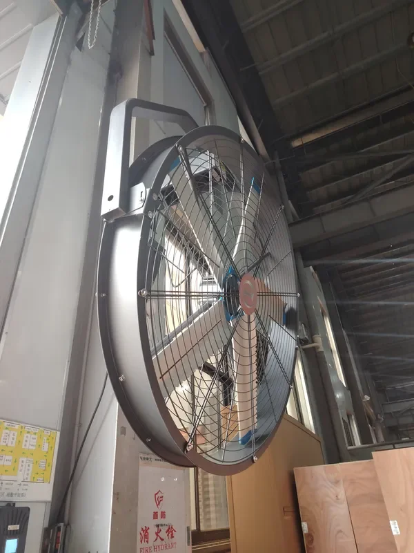 Aluminum Blade Misting Fan, HDB-150, HVLS, VFD, 40dB
