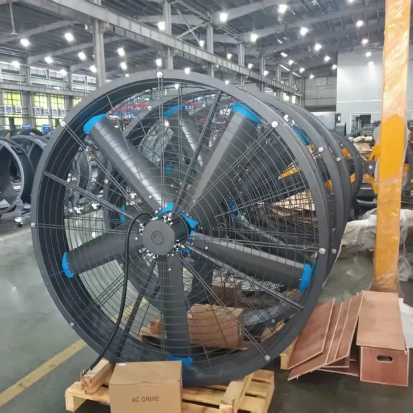 Aluminum Blade Misting Fan, HDB-150, HVLS, VFD, 40dB - view 3