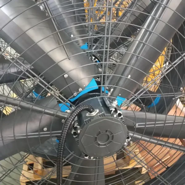 Aluminum Blade Misting Fan, HDB-150, HVLS, VFD, 40dB - view 4