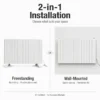 Aluminum Convector Heater, 2000W, Wall - view 4