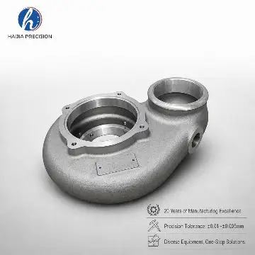 Aluminum Die Cast Blower, Scroll, CNC, MOQ, EDM - view 2
