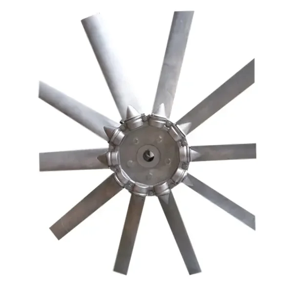 Aluminum Die Casting Fan, ISO9001:2008