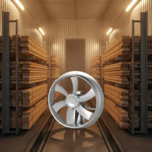 Aluminum Fan, GKW, 800mm, Wall, Axial
