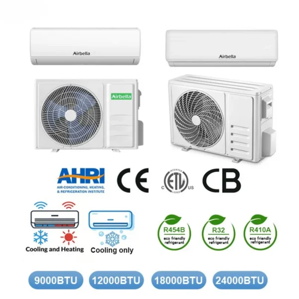 And Cooling Split Unit, R410A, 50Hz, 9000 - view 4