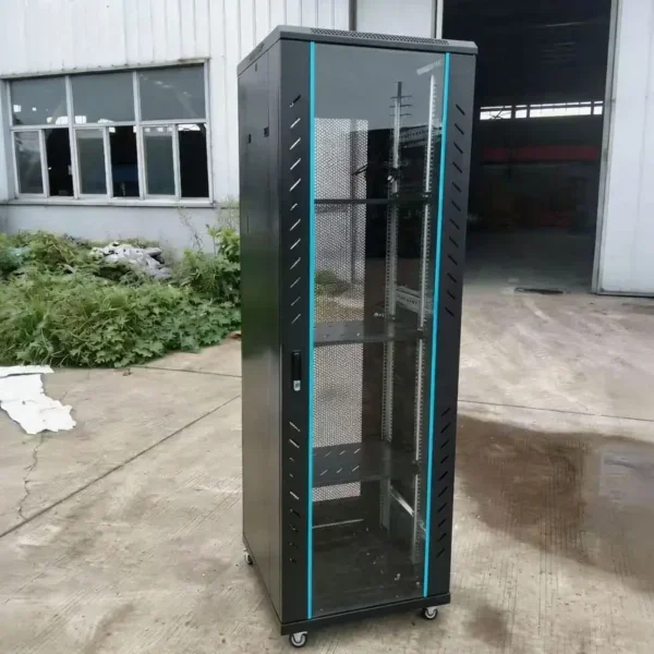 And Integrated Cooling Fan, Steel, 42U