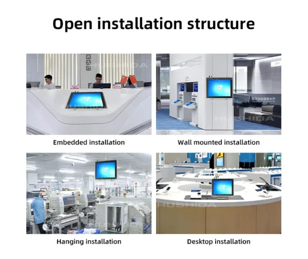 Android Industrial Panel, HUSHIDA, 15.1-21, 16GB, RAM - view 4