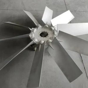 Angle Axial Cooling Fan, 9W, Aluminum