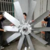 Angle Axial Cooling Fan, 9W, Aluminum - view 2