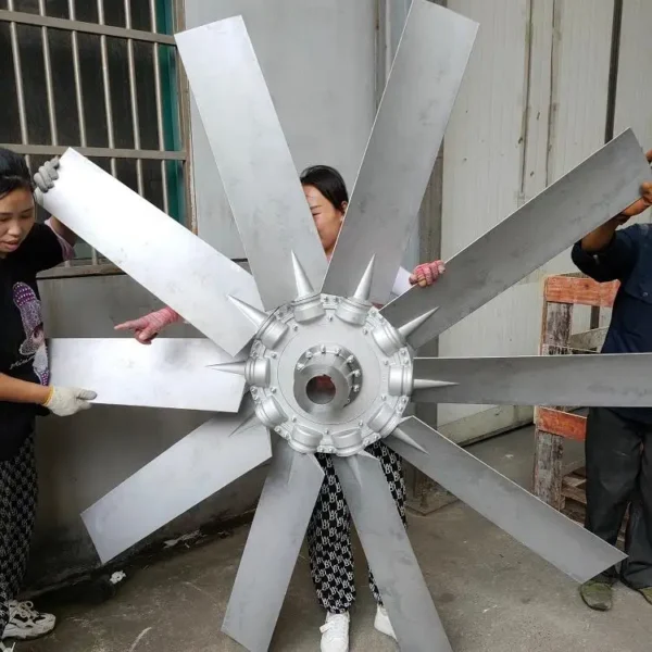 Angle Axial Cooling Fan, 9W, Aluminum - view 2