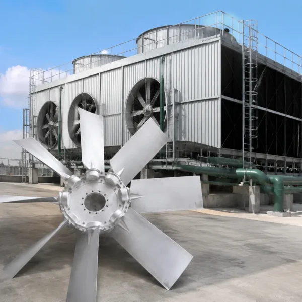 Angle Axial Cooling Fan, 9W, Aluminum - view 3