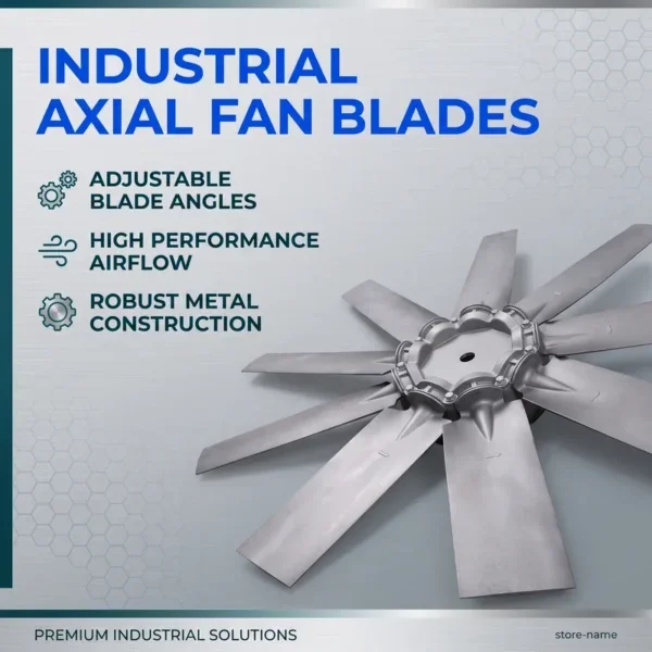 Angles Industrial Axial Fan, 110 V, Electric