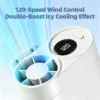 Antarcchill Mini Clip Fan, 2400mAh, Portable, 360 - view 5