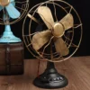 Antique Iron Fan, Metal, TM2020221017-10 - view 3