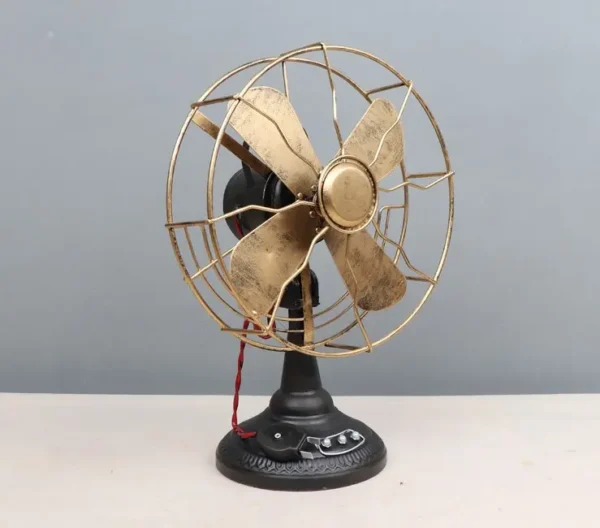 Antique Iron Fan, Metal, TM2020221017-10 - view 4