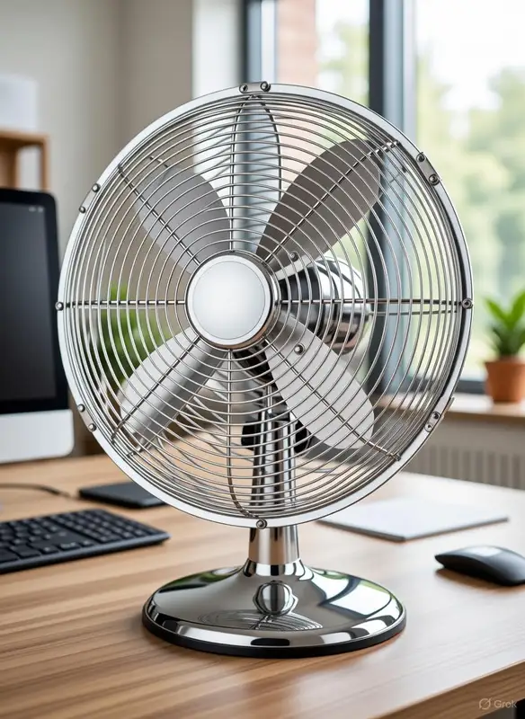 Antique Metal Desk Fan, 40W - view 4