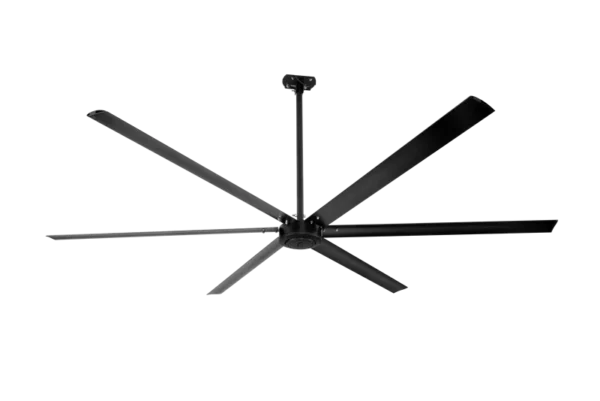 App Controlled Hvls Fan, 8FT, 200W, Metal - view 2