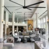 App Controlled Hvls Fan, 8FT, 200W, Metal - view 6