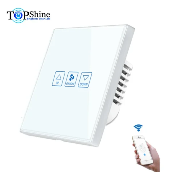 App Wifi Touch Fan, Plastic - view 4