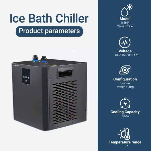 Aquarium Chiller, 80Gal, 1/3HP - view 3
