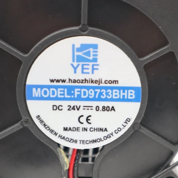Arrival Printer Cooling Fan, 24V, 0.8A, FD9733BHB - view 3