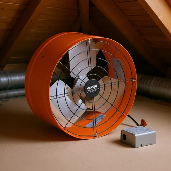 Attic Exhaust Fan, 1650, CFM - view 2