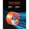Attic Exhaust Fan, 1650, CFM - view 3