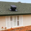 Attic Gable Exhaust Fan, Solar, Ceiling, HVAC