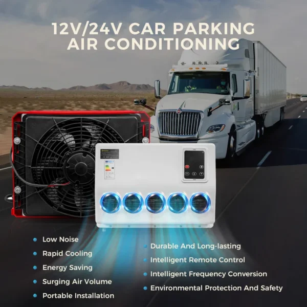 Auto Parking Air Conditioner, XMZ, 24V - view 2