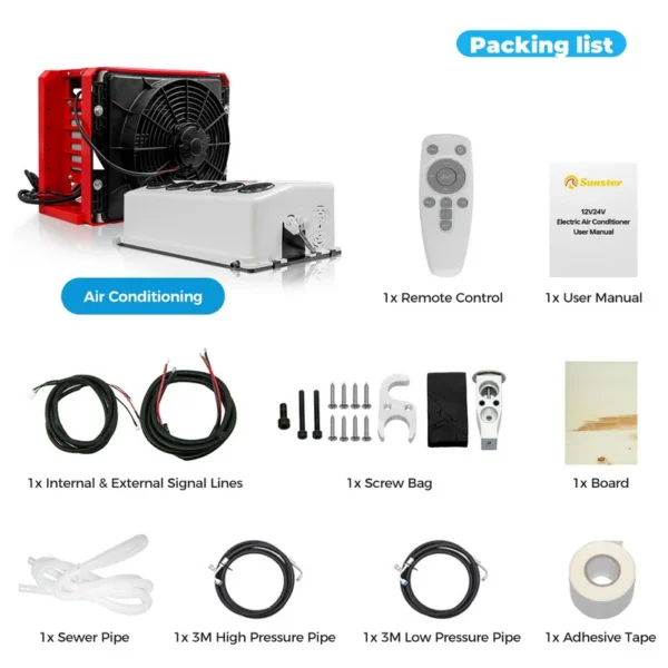 Auto Parking Air Conditioner, XMZ, 24V - view 6