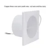 Auto Shutter Exhaustventilating Fan, Plastic, Wall, Axial - view 2