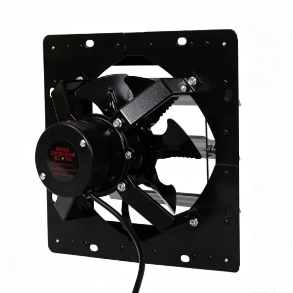 Automatic Shutter Exhaust Fan, A.C. Source, metal - view 6