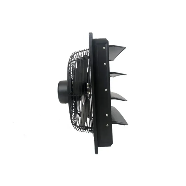 Automatic Shutter Exhaust Fan, Wall, 110V, Electric - view 3
