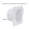 Automatic Shutter Smoke Extractor, Axial, Plastic - view 2
